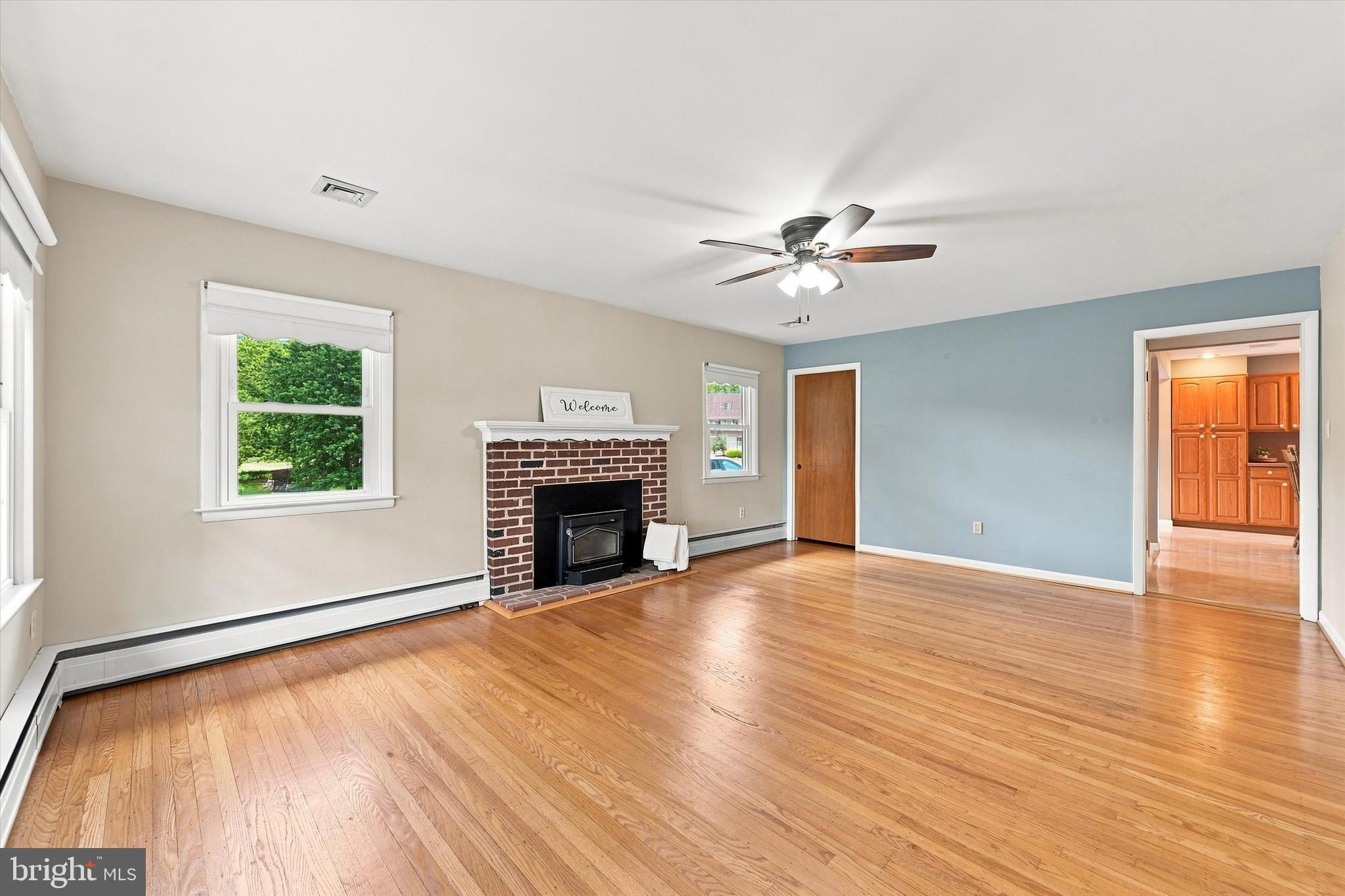331 Valley Road Media, PA 19063 - Photo 4 of 51 Living Room w Fireplace