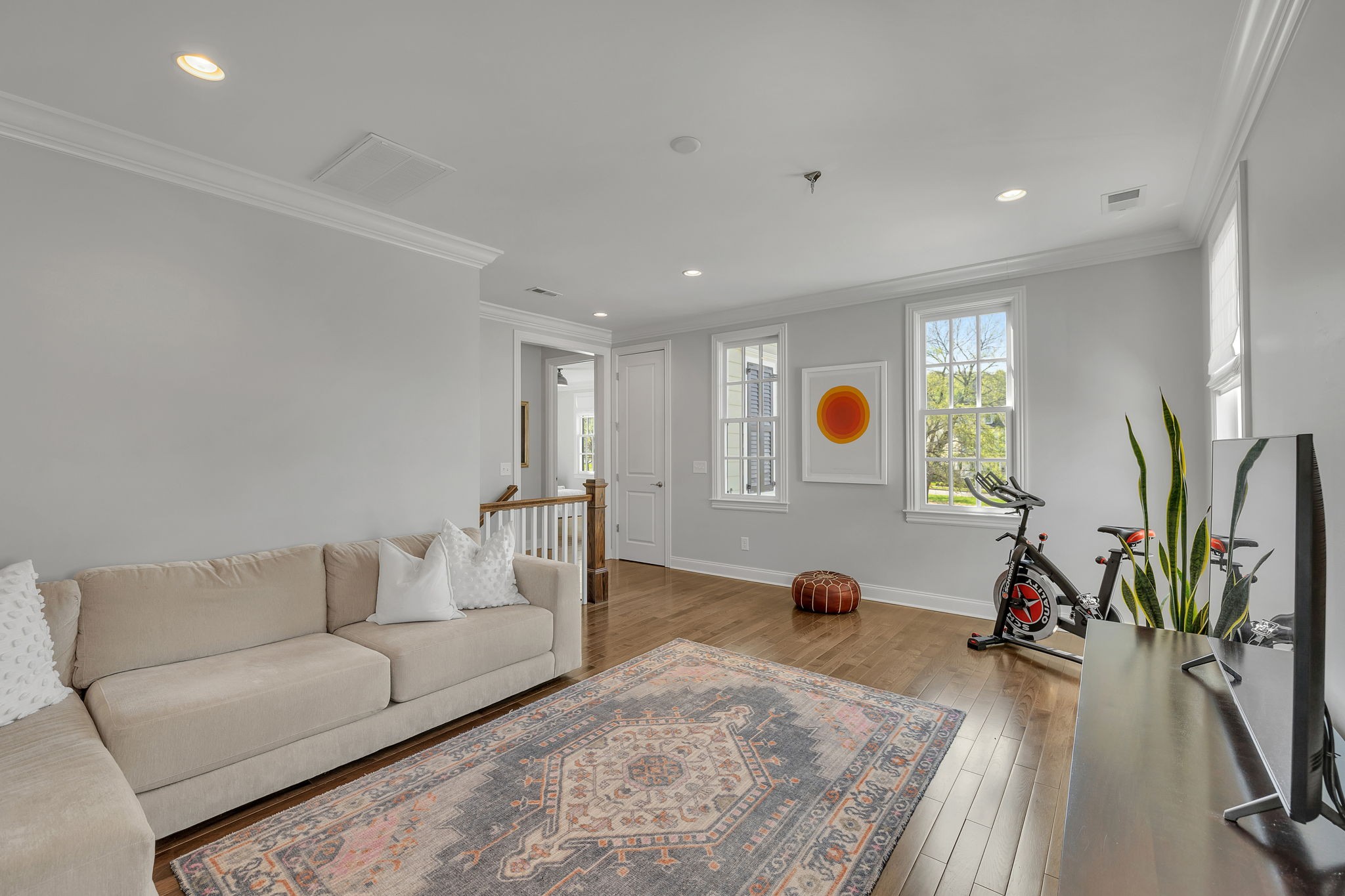 1606 Eliot Road Franklin, TN 37064 - Photo 28 of 49 a living room with furniture and a flat screen tv