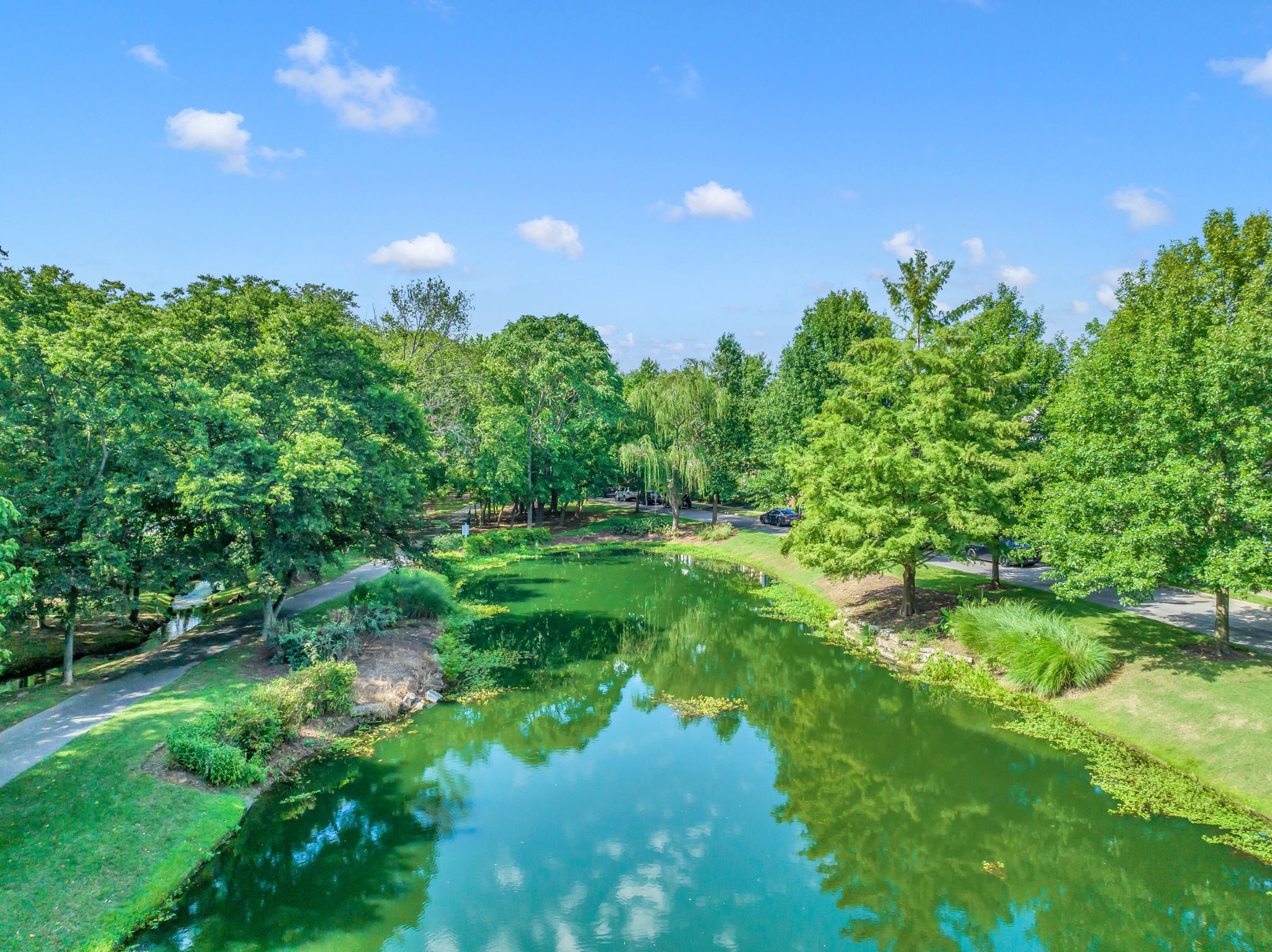 1606 Eliot Road Franklin, TN 37064 - Photo 41 of 49 a view of a green yard with large trees