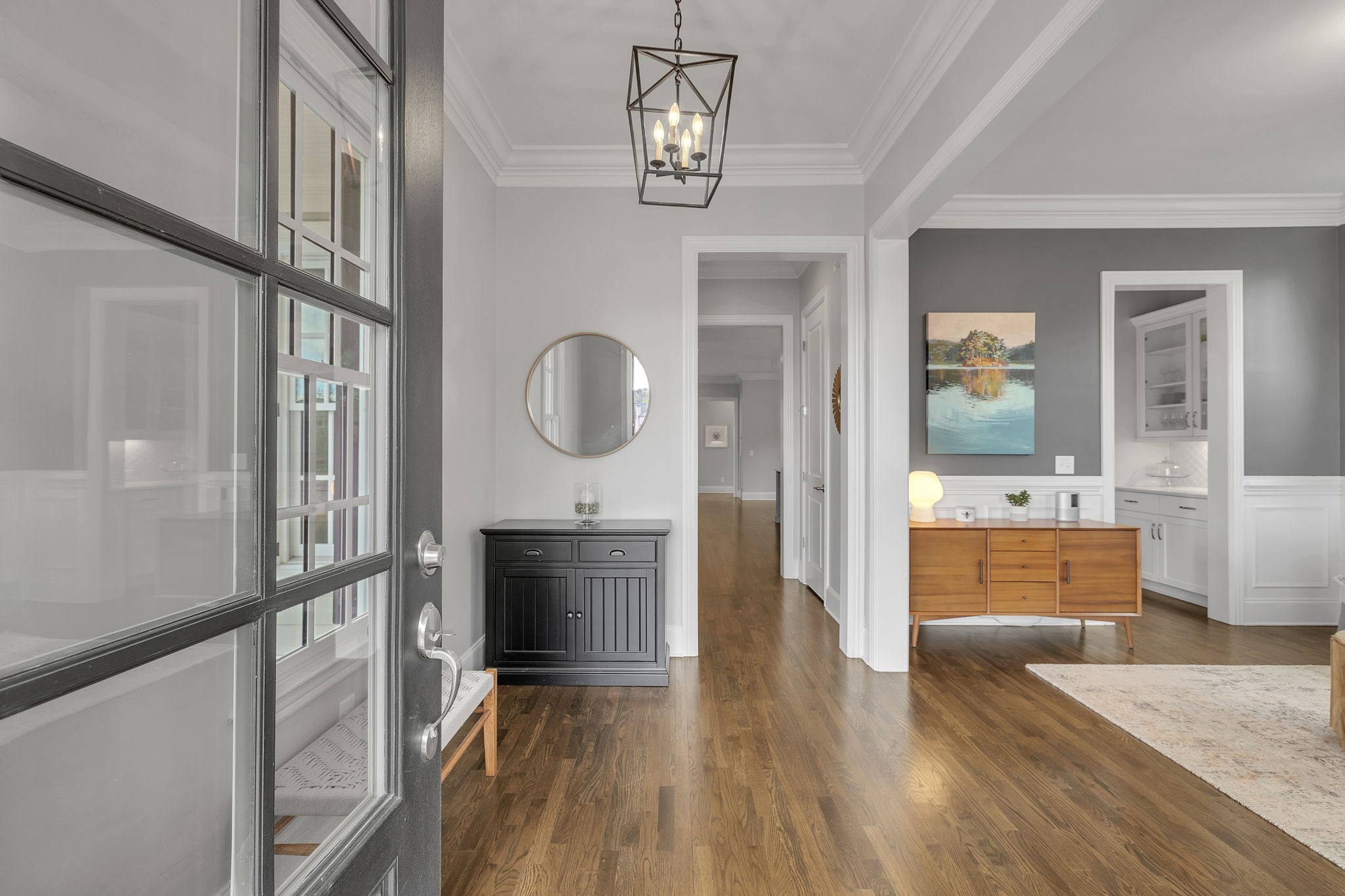 1606 Eliot Road Franklin, TN 37064 - Photo 6 of 49 view of hall way with furniture and wooden floor