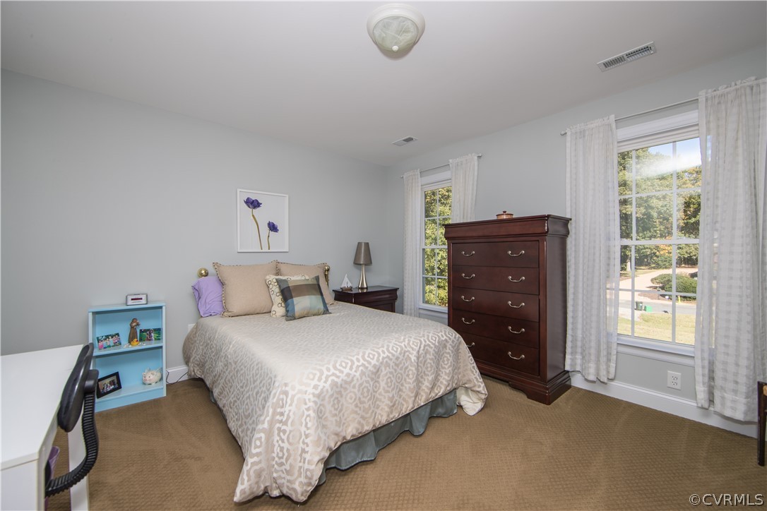 13711 Thorngate Road Midlothian, VA 23113 - Photo 34 of 46 Bedroom #3, access to Jack & Jill bath. Walk in c