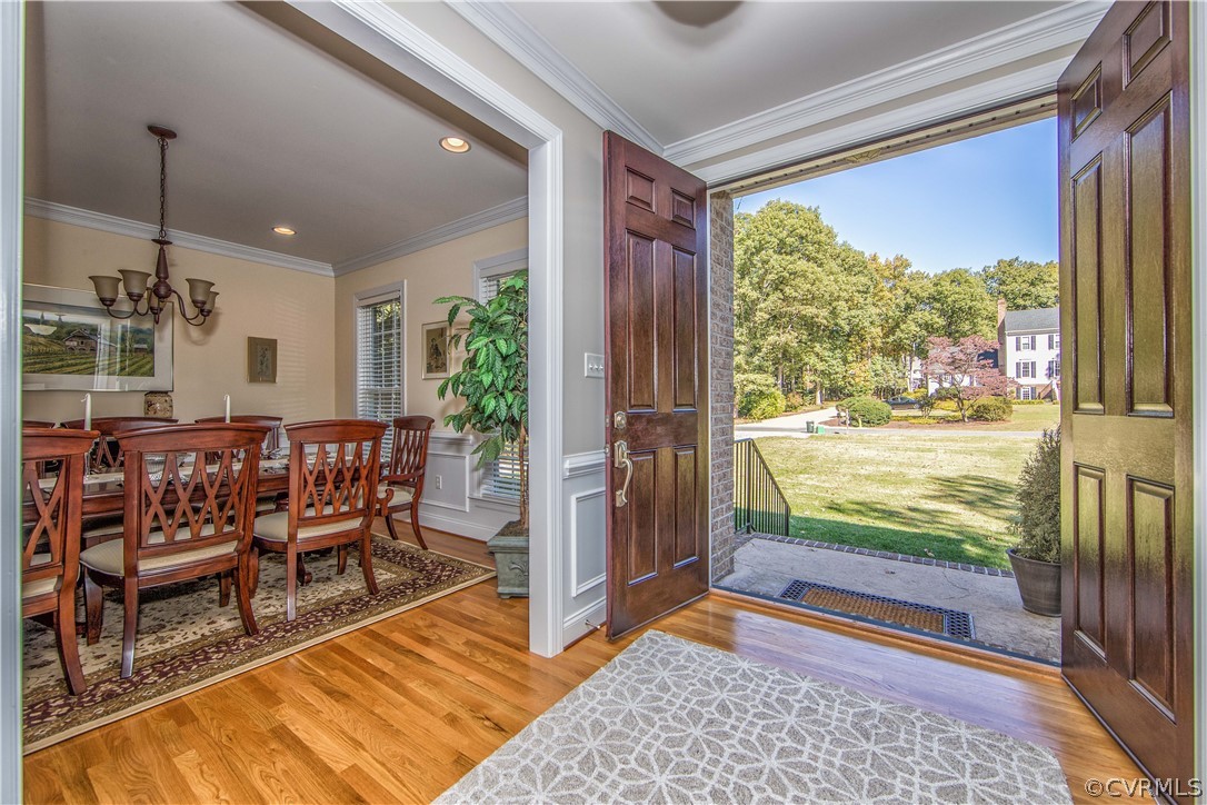 13711 Thorngate Road Midlothian, VA 23113 - Photo 6 of 46 Double 8' doors, 9' ceilings
