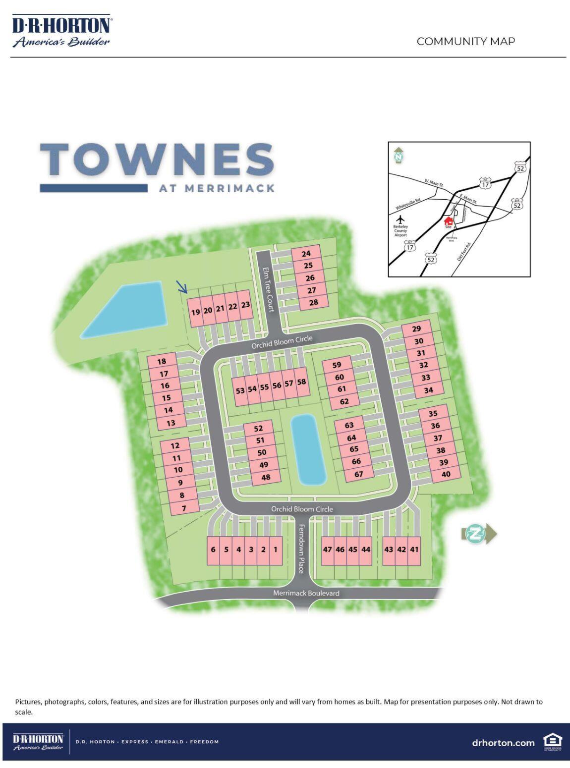 107 Orchid Bloom Circle Moncks Corner, SC 29461 - Photo 2 of 18 T@M Community Map_19