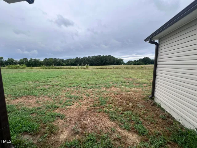 a view of a lake with a mountain