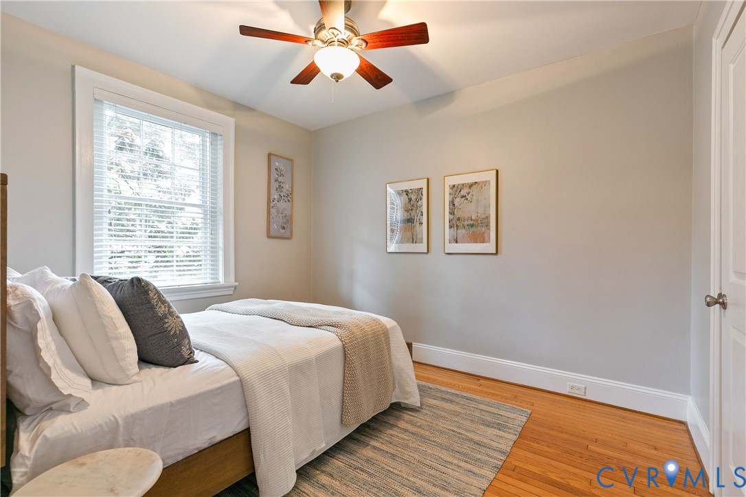 601 Roseneath Road, Unit U1 Richmond, VA 23221 - Photo 29 of 36 Hardwood flooring throughout this room, featuring
