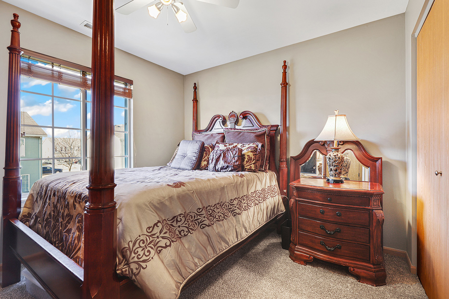 1441 Red Top Lane Minooka, IL 60447 - Photo 15 of 24 a bedroom with a bed and a window
