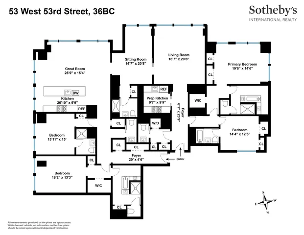 $10,500,000 | 53 West 53rd Street, Unit 36BC | Midtown Central