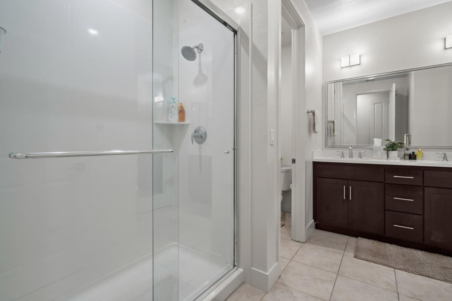 718 Amalfi Loop Milpitas, CA 95035 - Photo 22 of 37 a bathroom with a sink and a mirror