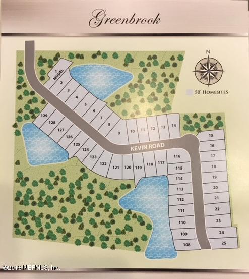 9860 Kevin Road Jacksonville, FL 32257 - Photo 13 of 16 Greenbrooke Site Map