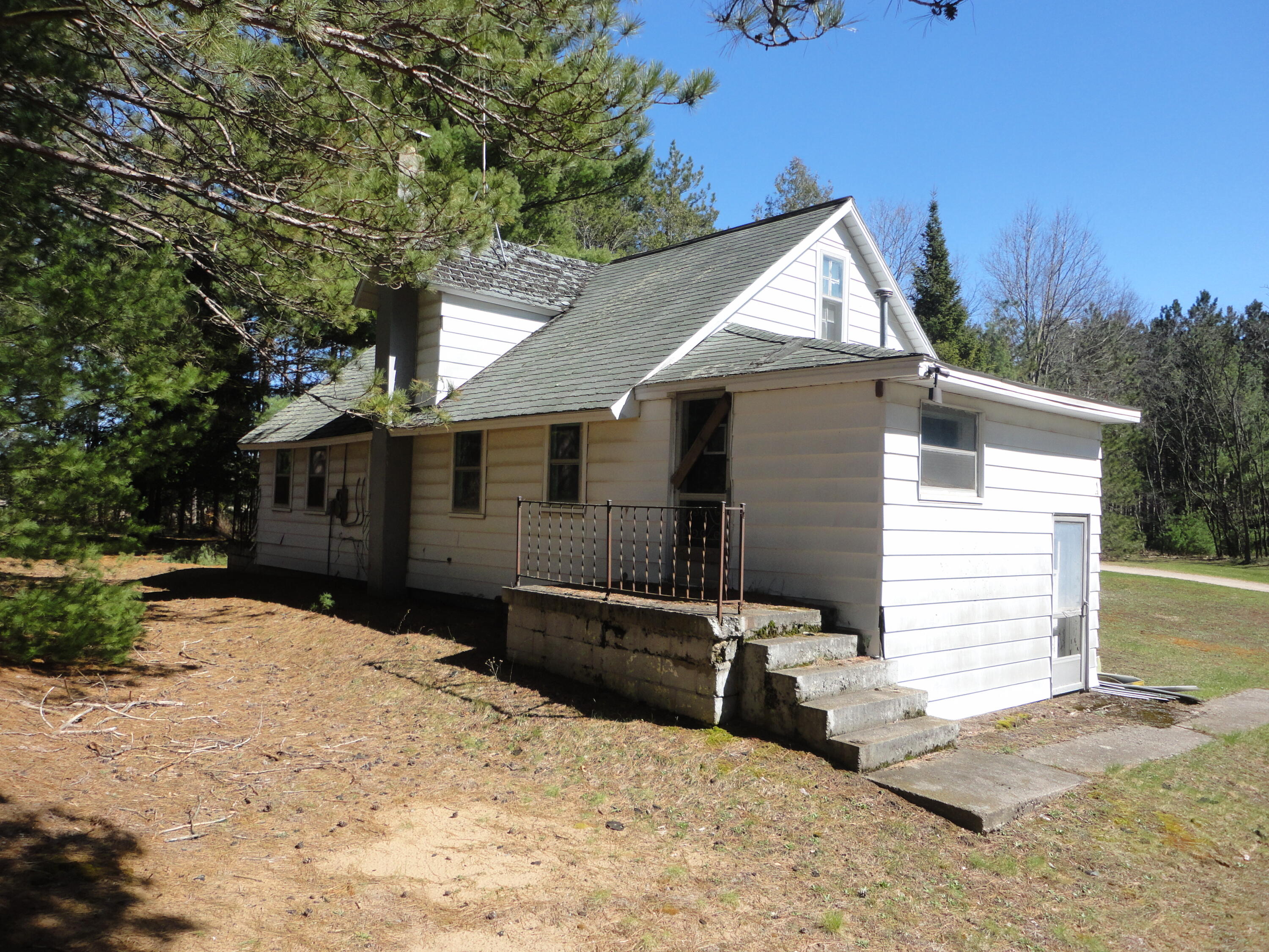 6970 Kenny Road Kaleva, MI 49645 - Photo 32 of 34 Old House rear