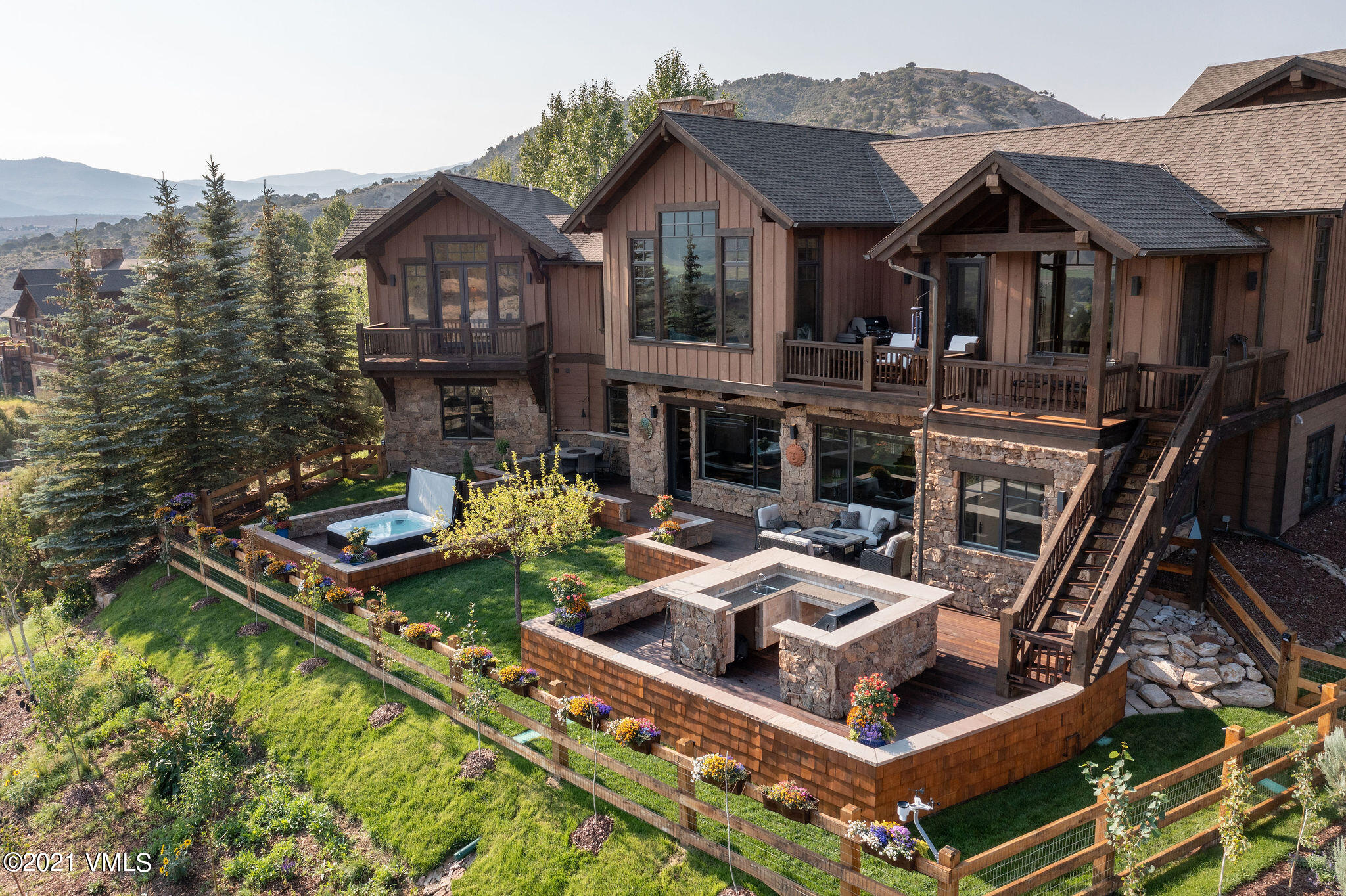 1168 Hernage Creek Road Eagle, CO 81631 - Photo 17 of 22 a view of a house with backyard stove and sitting area