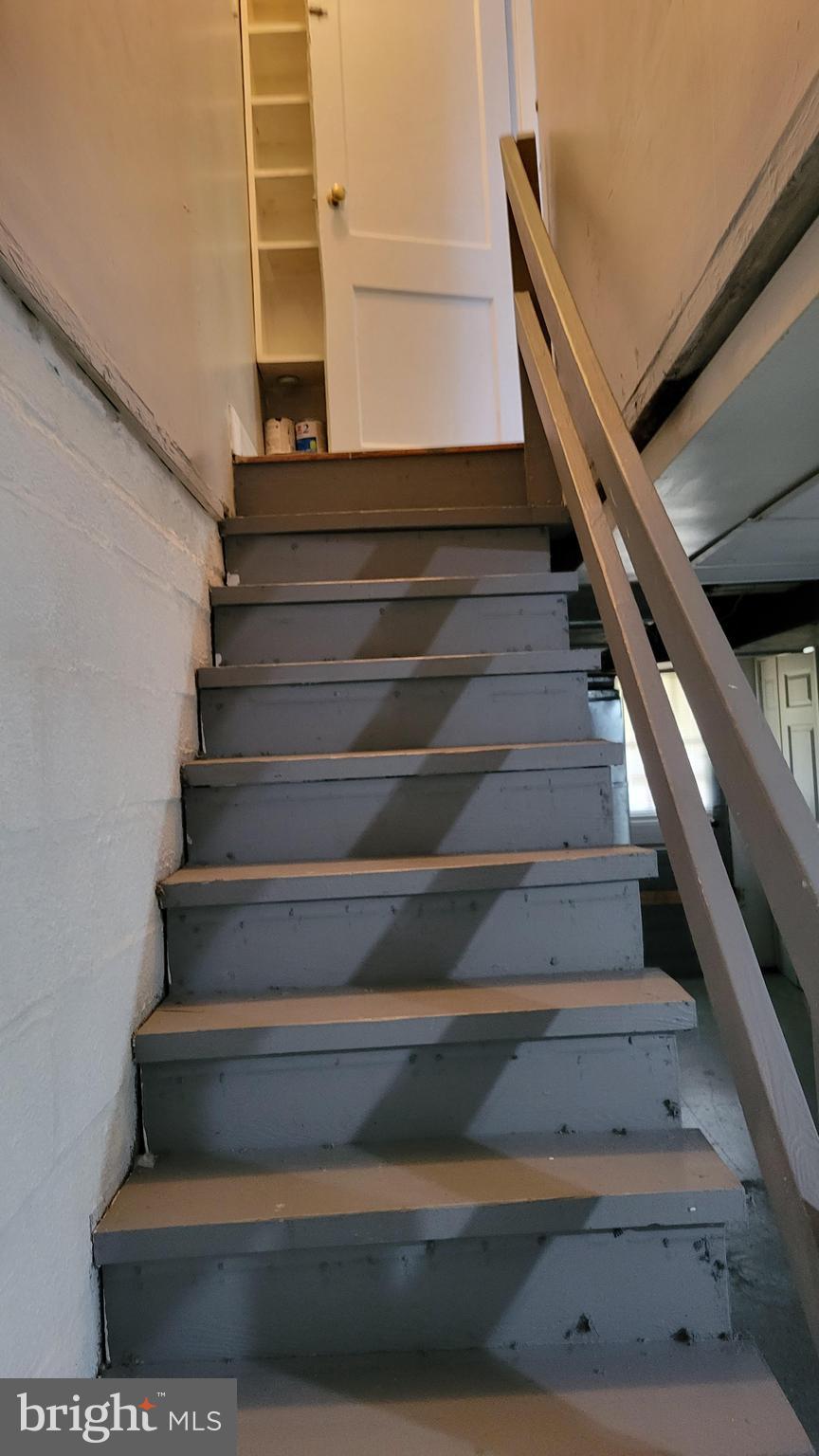 6952 Reisterstown Road Baltimore, MD 21215 - Photo 11 of 14 Basement Stairs