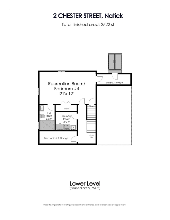 2 Chester Street, Unit 2 Natick, MA 01760 - Photo 6 of 6 Gallery Image 6