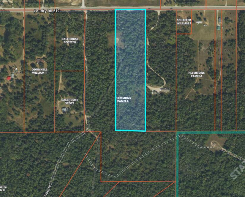 Parcel B Parcel B County Road Lewiston, MI 49756 - Photo 1 of 6 for graphic purposes only, highlited borders are not exact..see survey