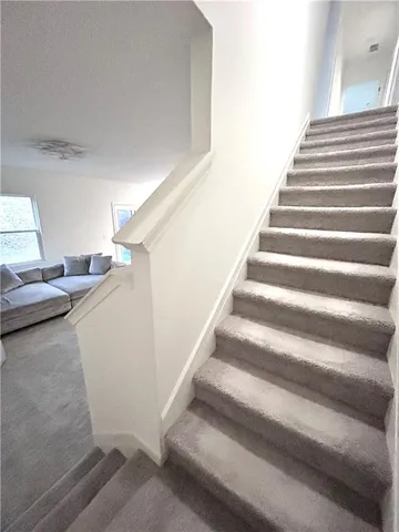 a view of entryway and hall