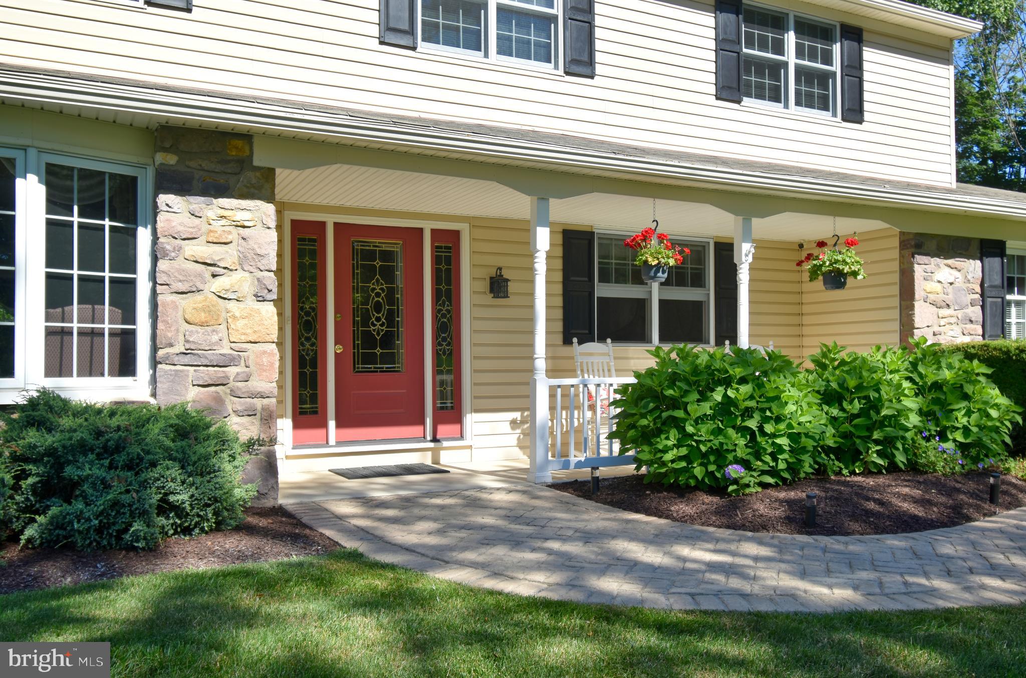4958 Edgewood Road Doylestown, PA 18902 - Photo 5 of 47 Front Porch and Main Entrance