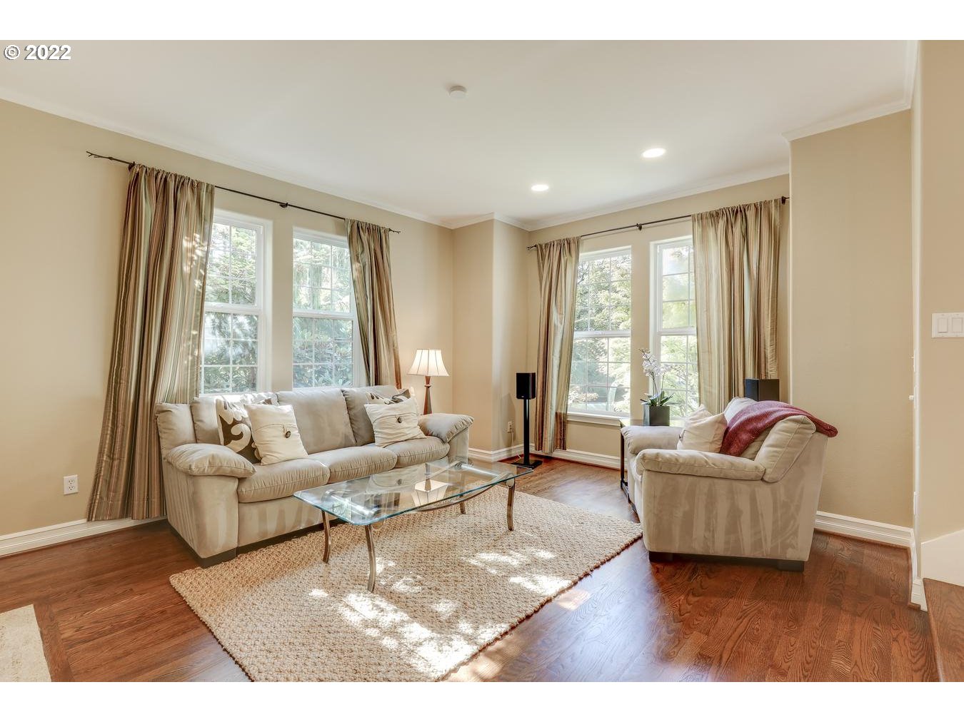 2402 Northwest Miller Road Portland, OR 97229 - Photo 6 of 32 a living room with furniture and a large window