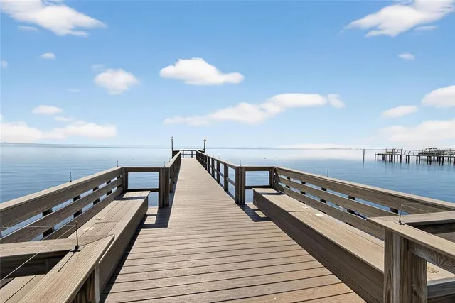 an outdoor space with lots of green space