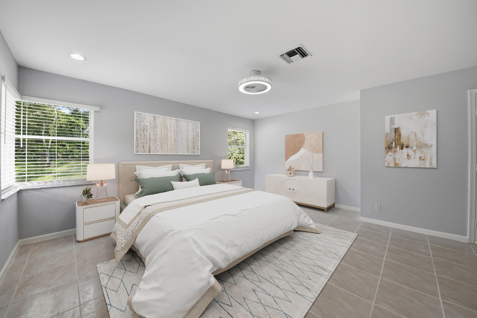 7617 Island Breeze Terrace Boynton Beach, FL 33437 - Photo 37 of 46 a bedroom with a large bed and a window