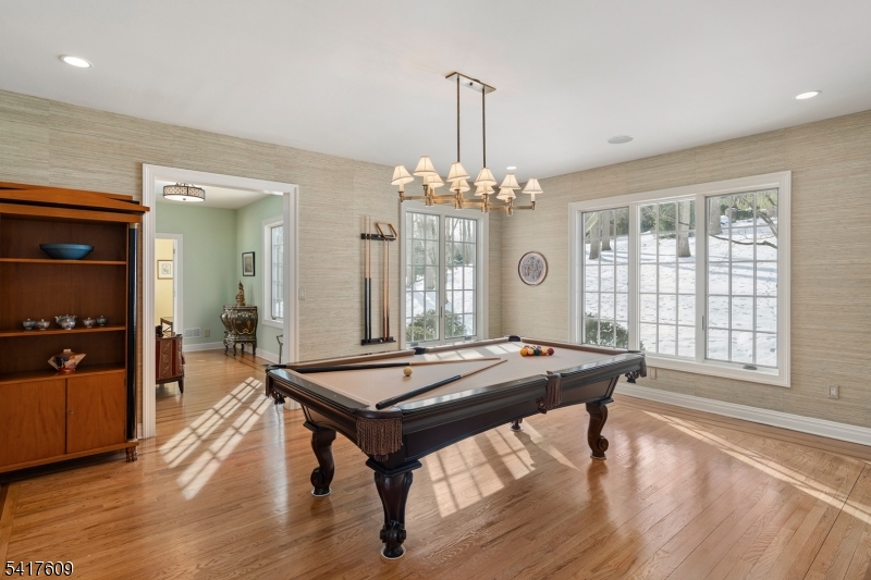 2 Cobblefield Road Mendham, NJ 07945 - Photo 19 of 50 a room with pool table and windows