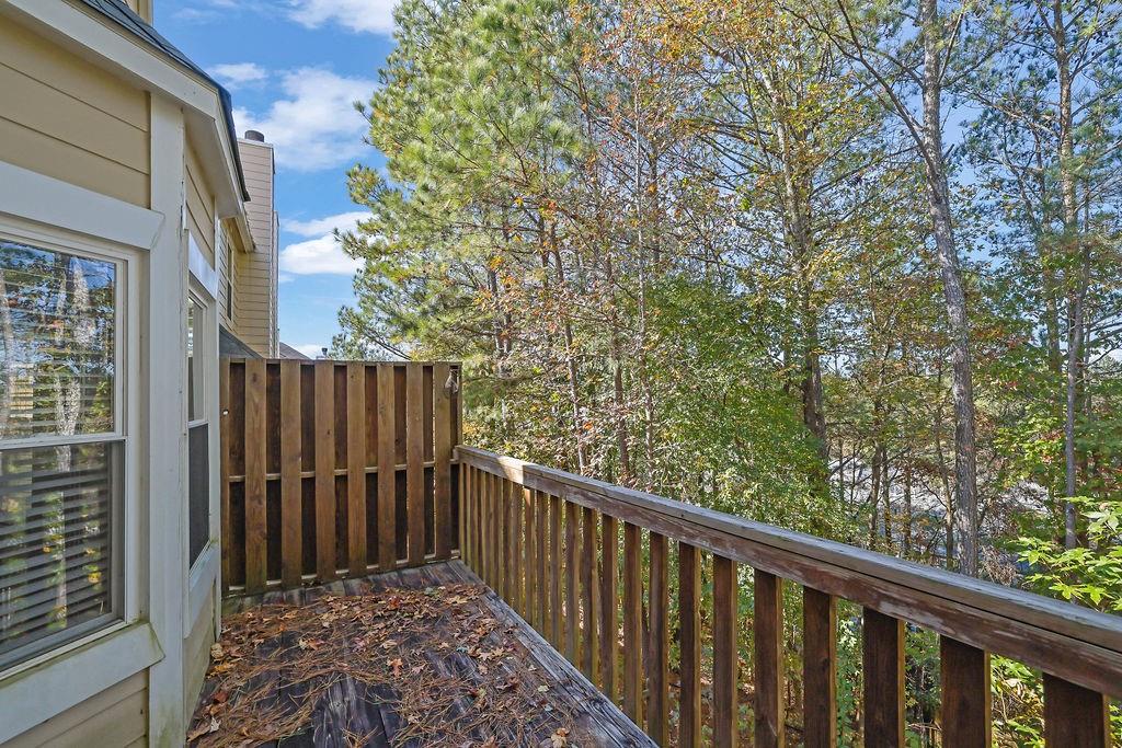 4085 Spring Cove Drive Duluth, GA 30097 - Photo 42 of 45 a view of a balcony with wooden floor