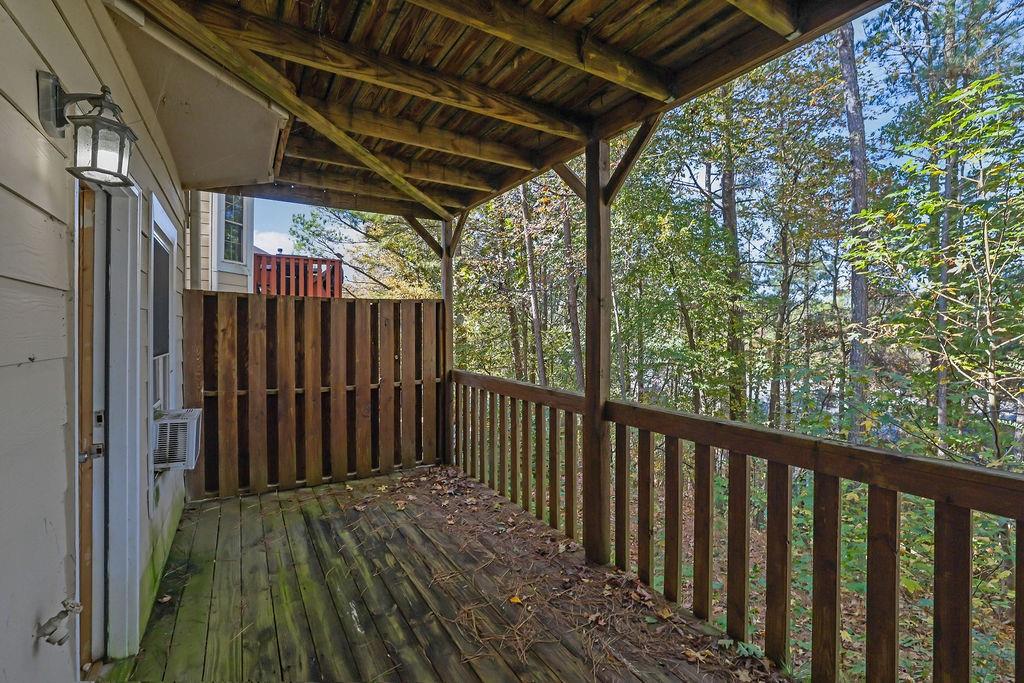 4085 Spring Cove Drive Duluth, GA 30097 - Photo 44 of 45 a view of porch with wooden floor