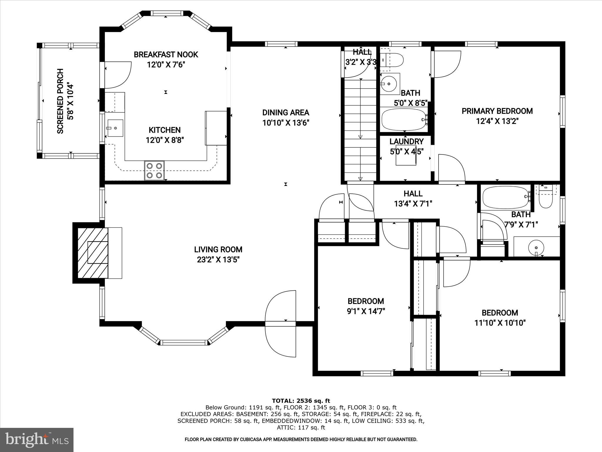 5922 Ridge Road Mount Airy, MD 21771 - Photo 56 of 63 2nd_floor_5922_ridge_road_mount_airy_with_dim