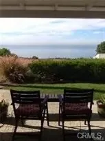 a view of a terrace with a bench