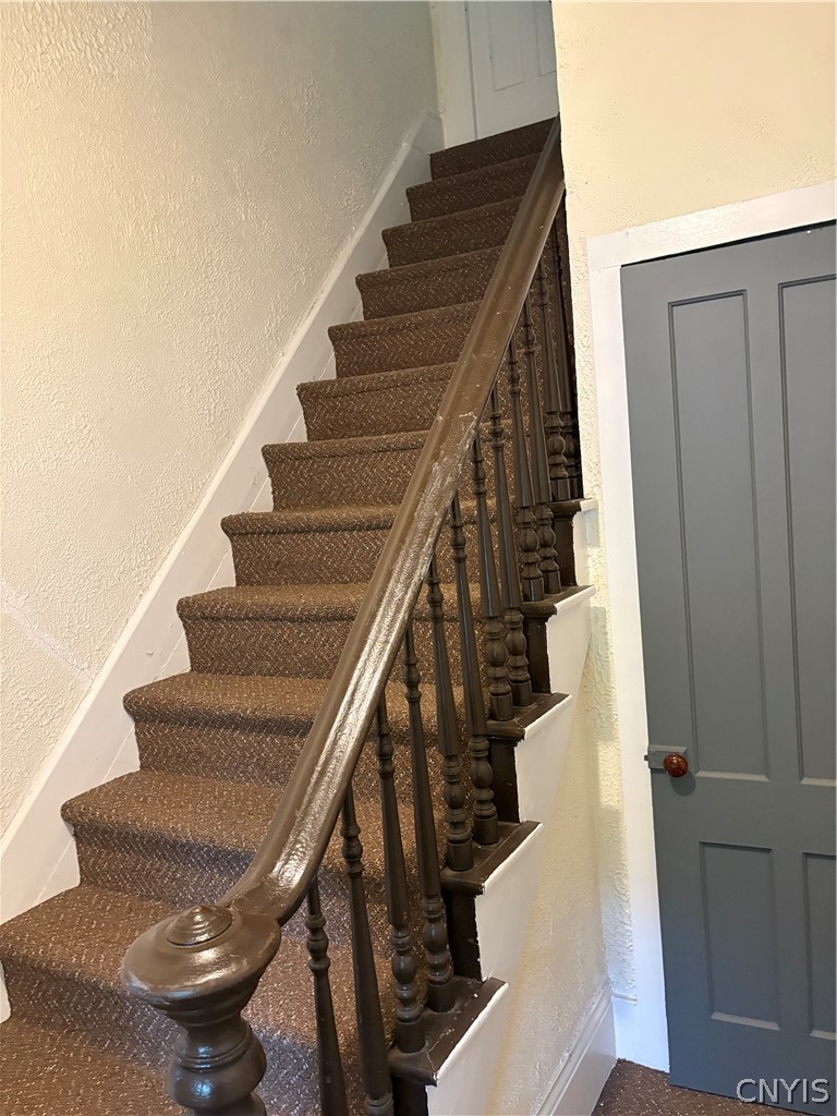 41 Maple Avenue Hamilton, NY 13346 - Photo 21 of 33 Stairs to the upstairs apartment