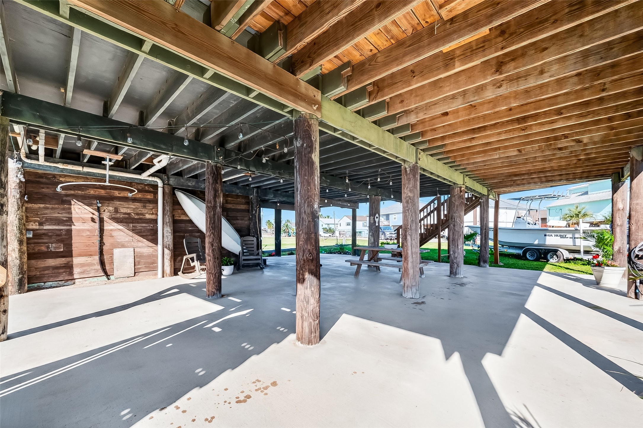 154 Poop Deck Lane Freeport, TX 77541 - Photo 22 of 32 a view of a porch