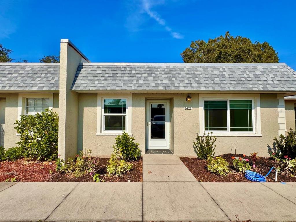 a view of a house with outdoor space
