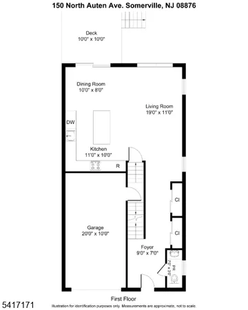 $4,000 | 150 North Auten Avenue, Somerville, NJ 08876