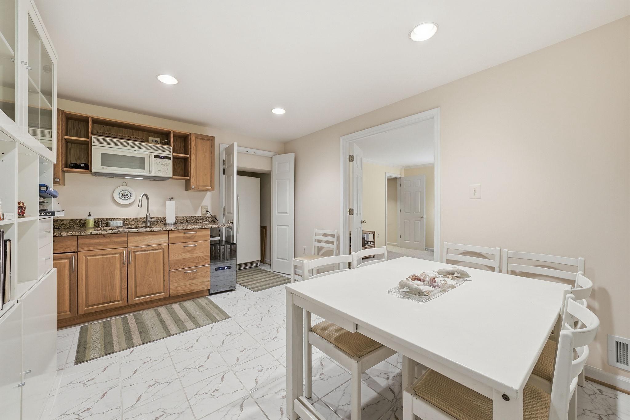 7512 Rambling Ridge Drive Fairfax Station, VA 22039 - Photo 37 of 64 Lower Level Kitchenette