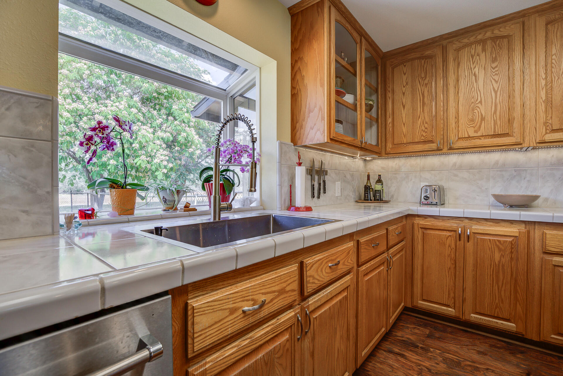 17536 Oly Way Anderson, CA 96007 - Photo 14 of 51 a kitchen with stainless steel appliances granite countertop a sink and cabinets