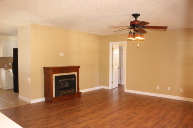 249 Callaway Road Forsyth, GA 31029 - Photo 3 of 13 a view of an empty room with a fireplace and a window