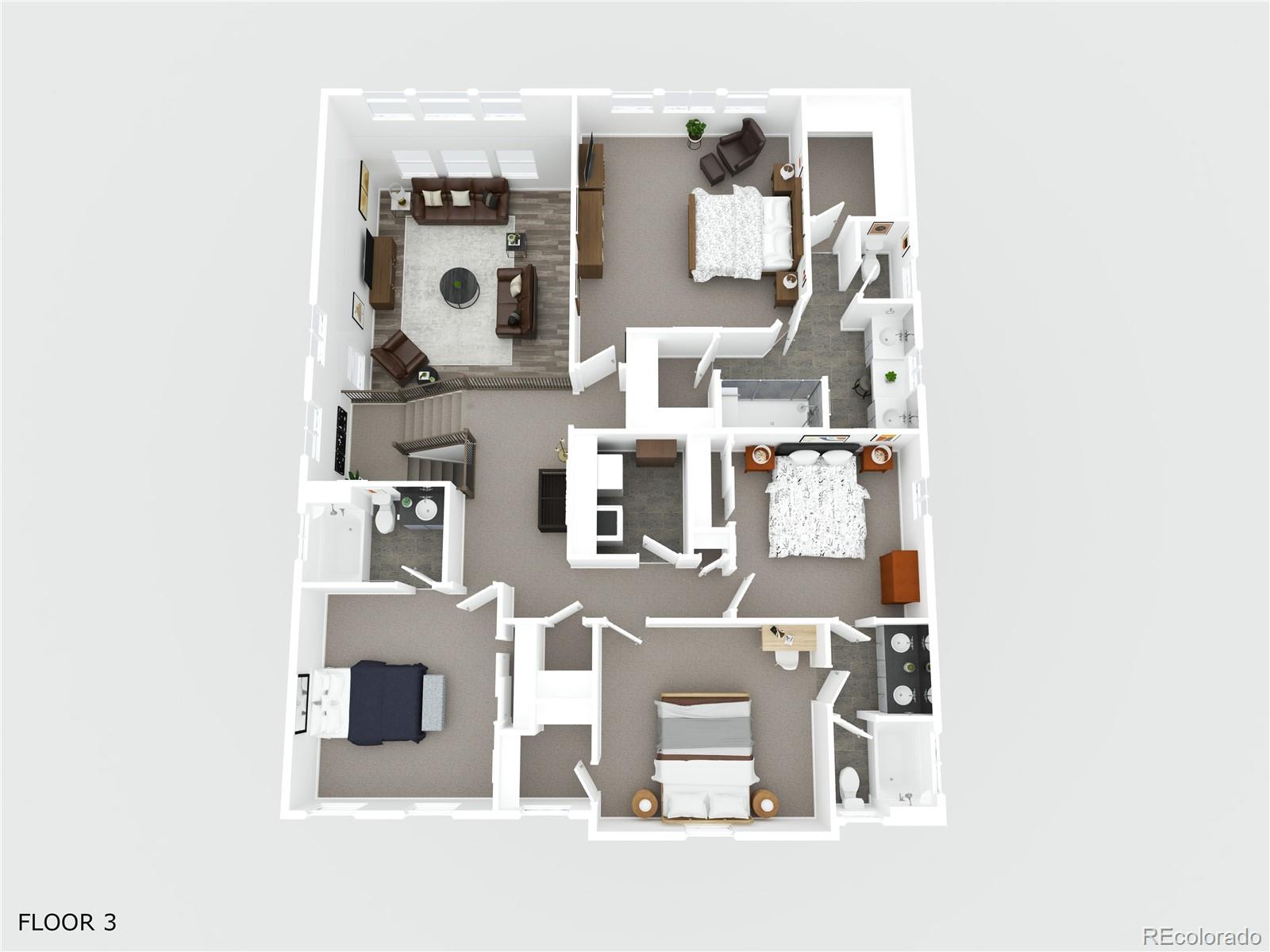 5067 Preserve Place Firestone, CO 80504 - Photo 40 of 50 a picture of a bathroom with a sink and mirror