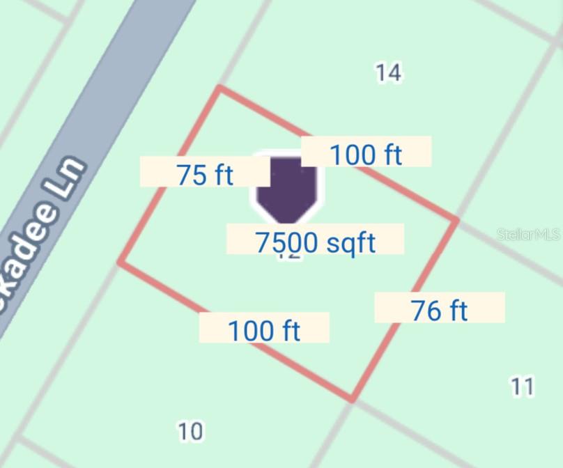 12 Chickadee Lane Placida, FL 33946 - Photo 2 of 2 a close up of a street sign