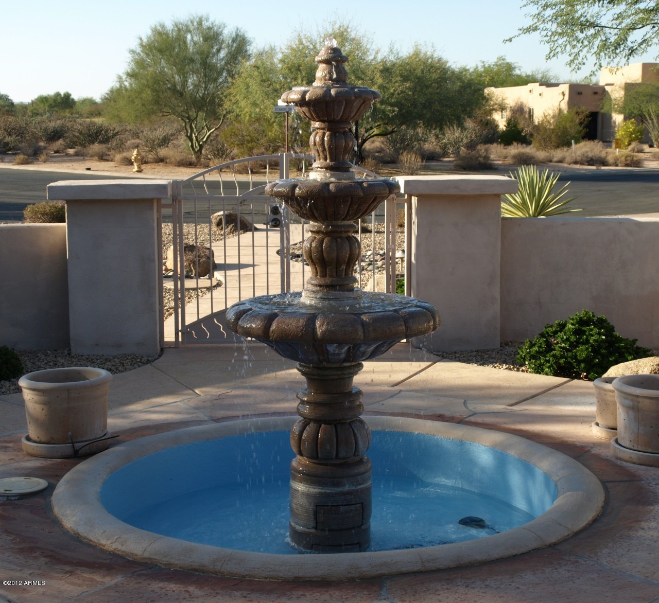 19027 East Los Picos Road Rio Verde, AZ 85263 - Photo 2 of 17 Front Fountain