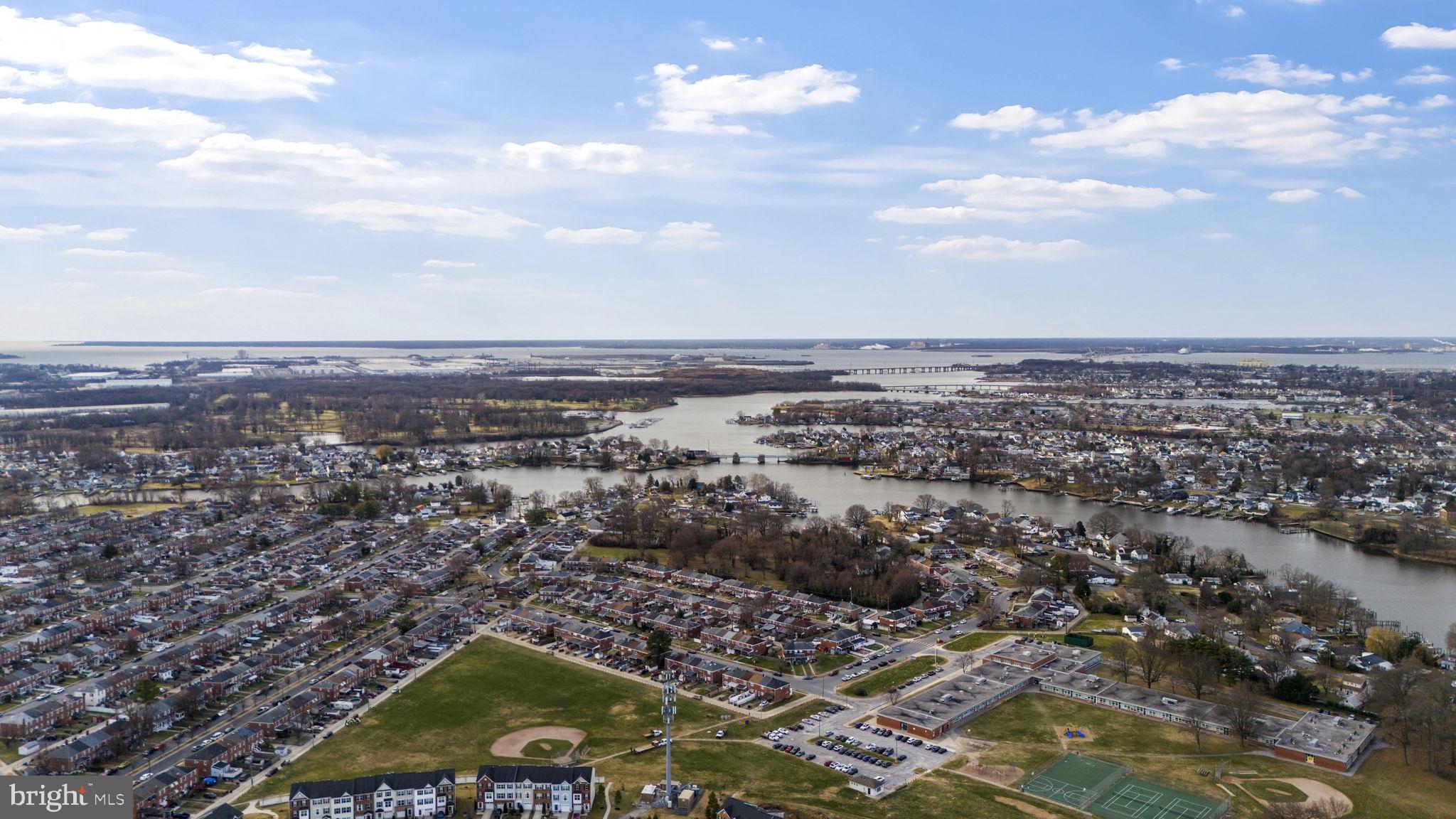 7715 Old Battle Grove Road Dundalk, MD 21222 - Photo 57 of 61 an aerial view of multiple house