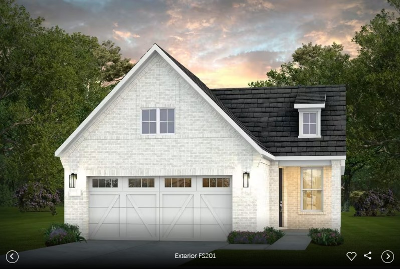 a view of house with backyard