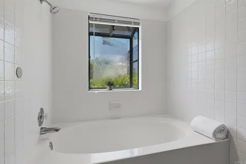 a outdoor view with a sitting space
