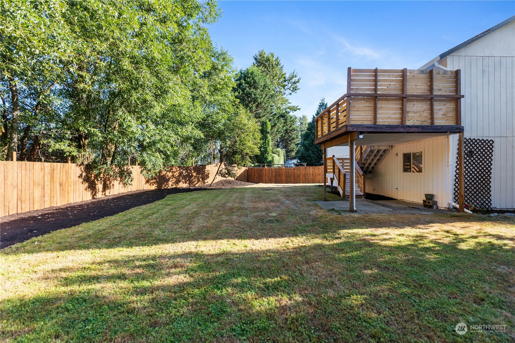 22612 20th Avenue Southeast Bothell, WA 98021 - Photo 32 of 35 a view of back yard of the house
