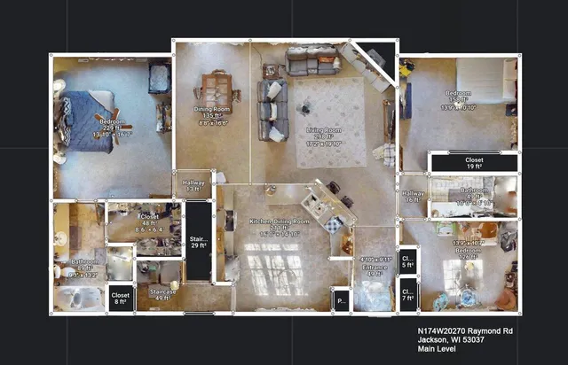 $473,000 | N174W20270 Raymond Road, Jackson, WI 53037