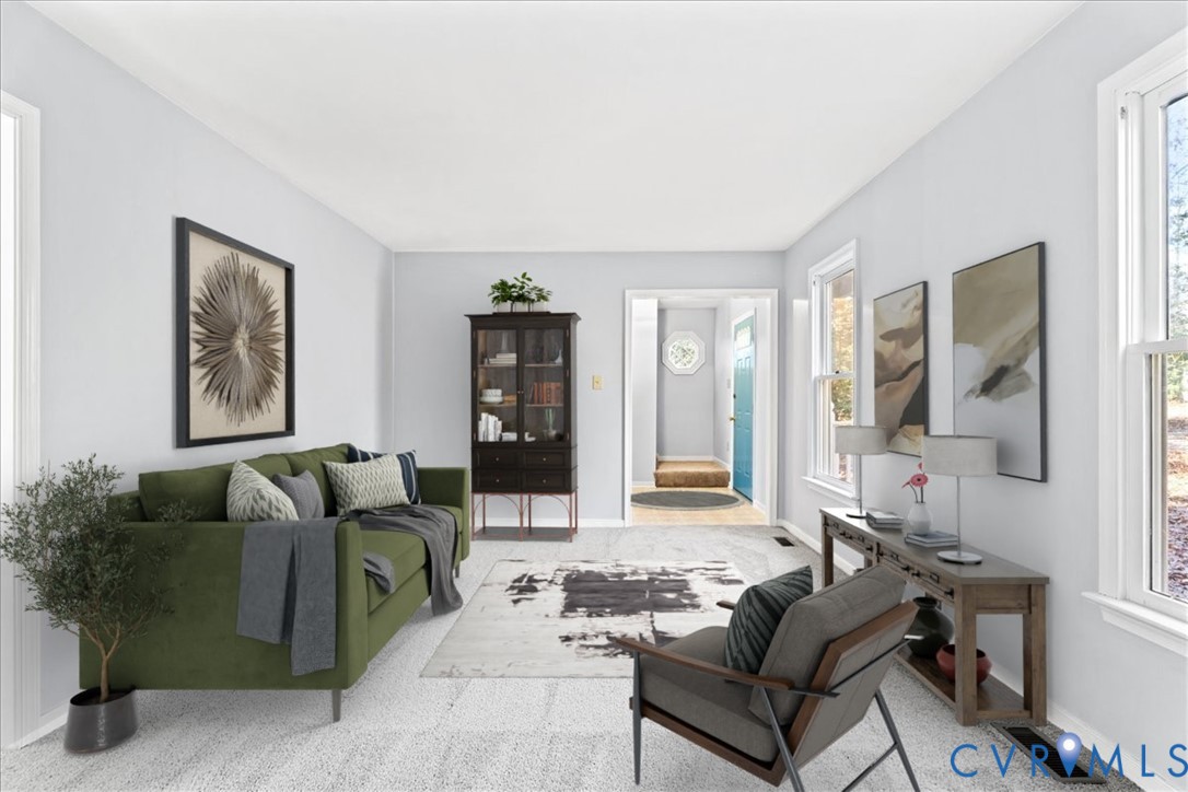 2739 Ridgeview Road Powhatan, VA 23139 - Photo 4 of 42 a living room with furniture and a window