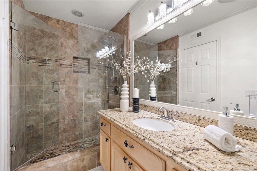 11625 Allen Tustin, CA 92782 - Photo 17 of 45 Lower Level Walk-In Shower/Bath