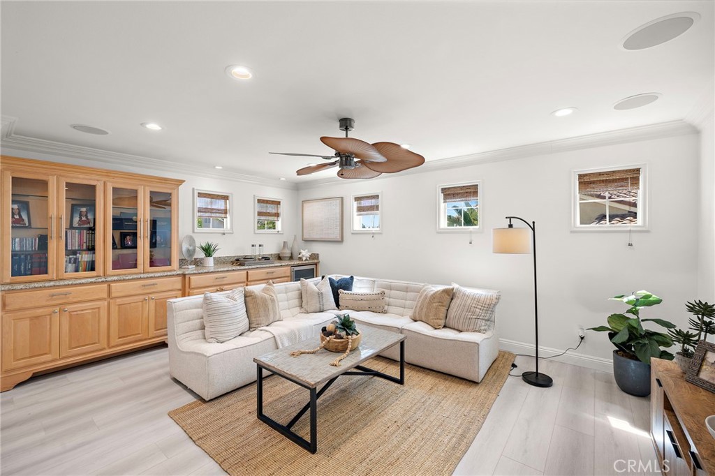 11625 Allen Tustin, CA 92782 - Photo 23 of 45 a living room with furniture or window and potted plants