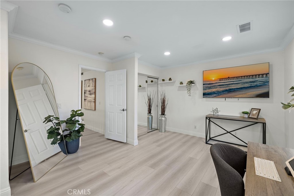 11625 Allen Tustin, CA 92782 - Photo 29 of 45 a room with furniture and wooden floor