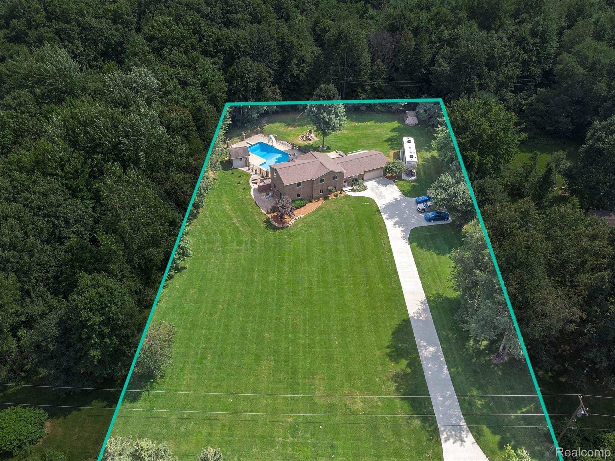 2601 Fisk Road Howell, MI 48843 - Photo 43 of 44 53-2601 Fisk Rd-Property Lines.jpg