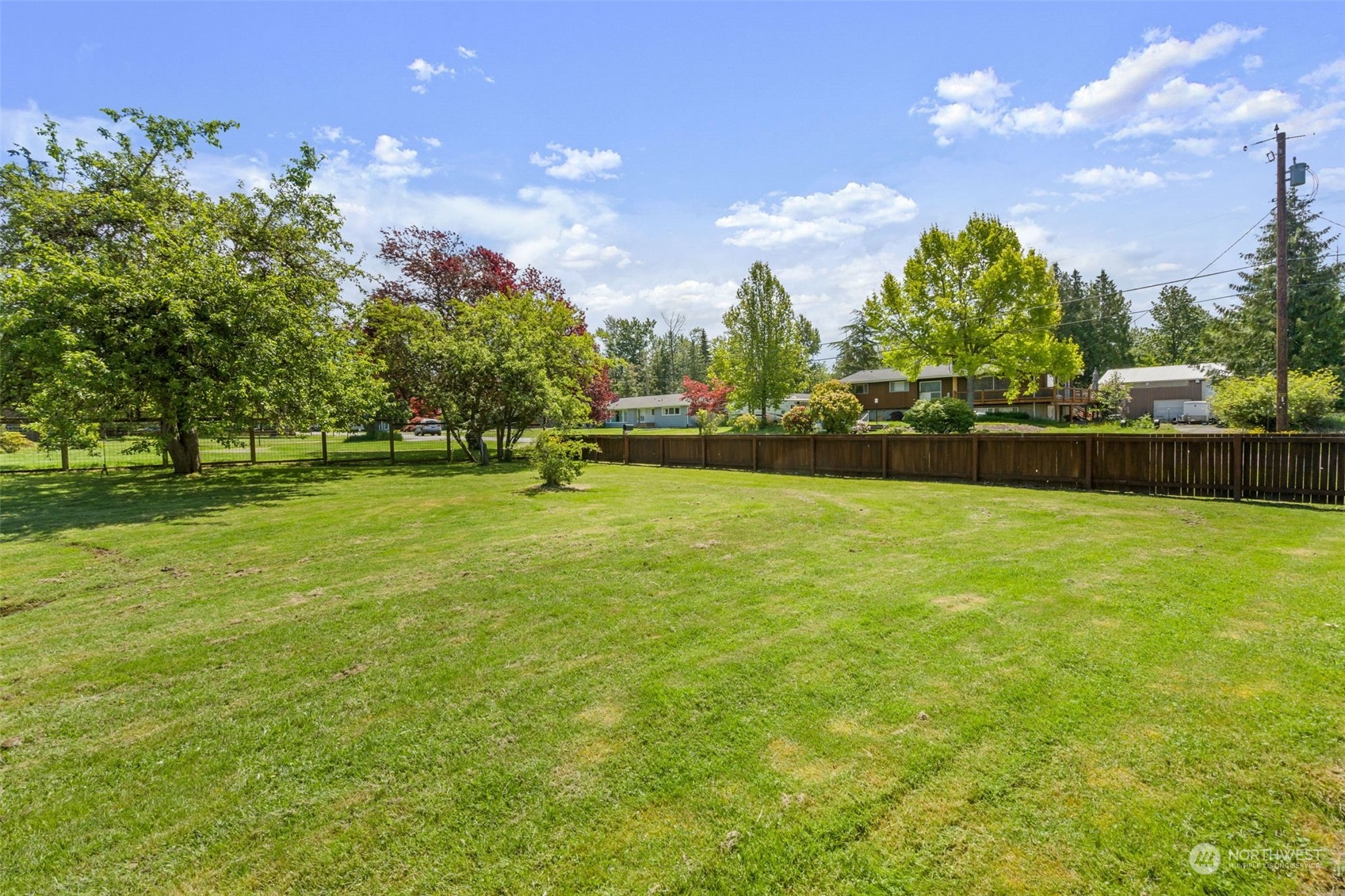 916 McLeod Road Bellingham, WA 98226 - Photo 36 of 40 a view of yard with swimming pool and green space