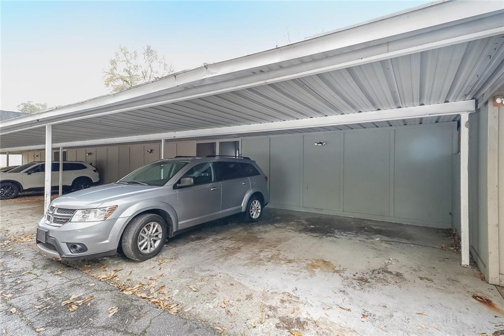400 Winding River Drive, Unit E Atlanta, GA 30350 - Photo 31 of 34 a view of a garage
